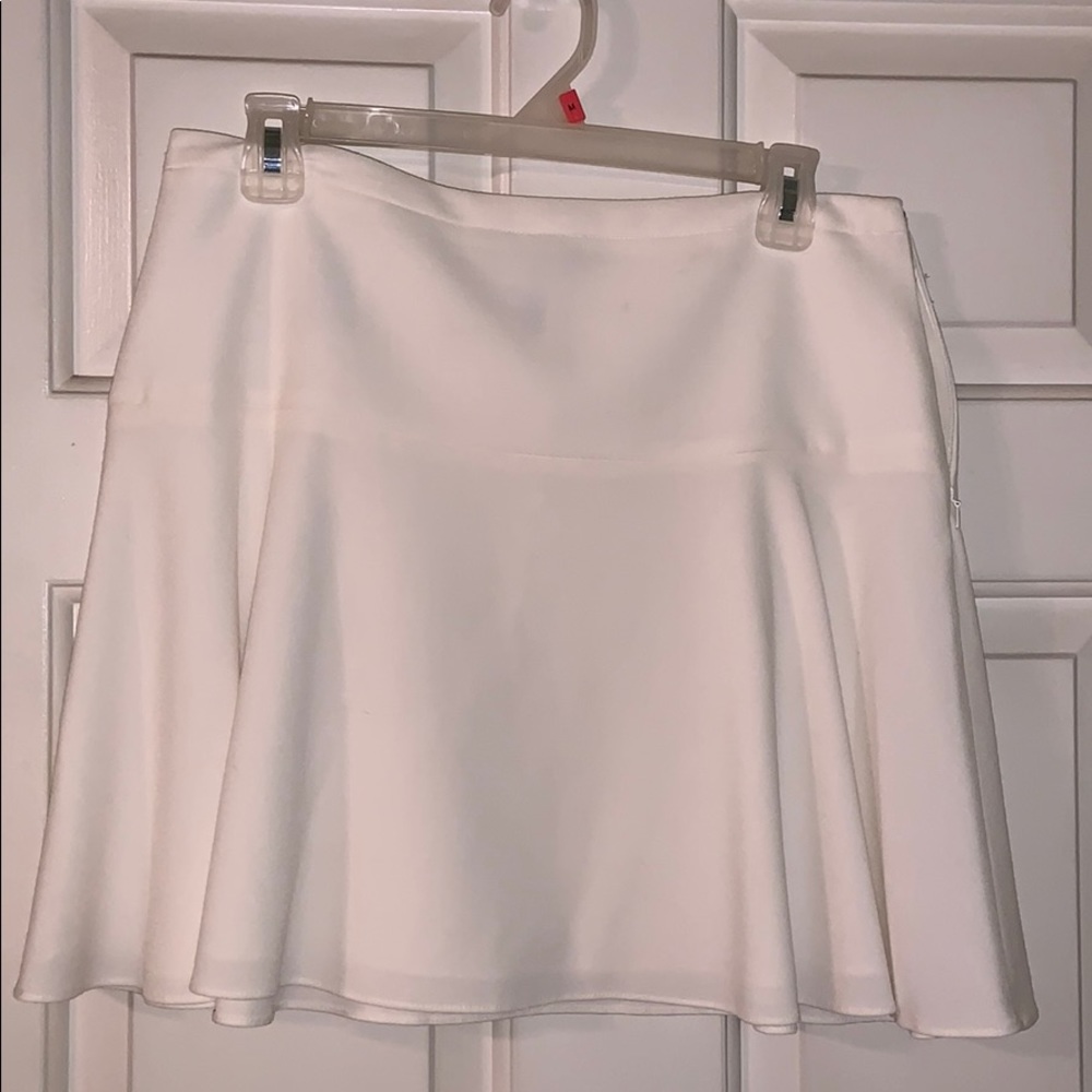 White skirt